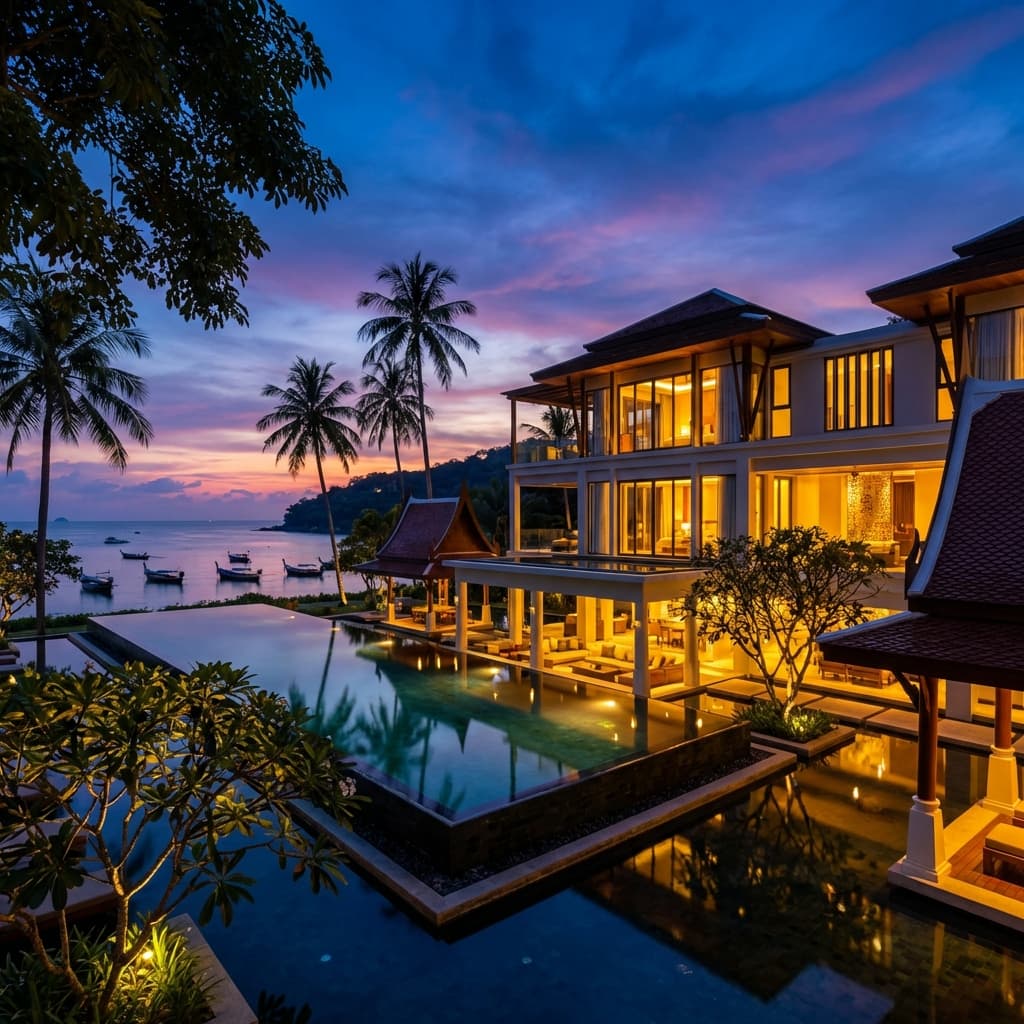 Luxury Retreat Evening